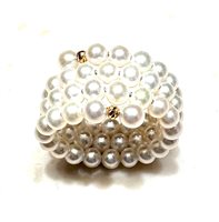 Ringe Coscia Perle Dame Le Lune in Gelbgold Perla LLRN2162.1